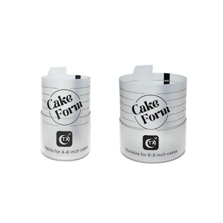 Justerbar Rund Kageform Udtrækkelig Mousse Kageform Ac
