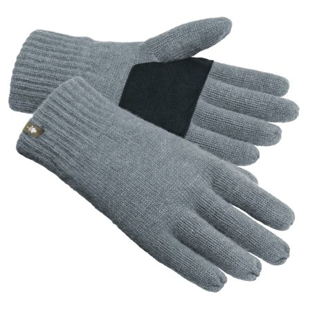 Pinewood Knitted Wool 5-Finger Gloves Unisex hiking gloves Blue XL-XXL