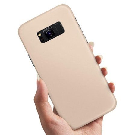 Deksel / Mobildeksel til Samsung Galaxy S8 - Beige