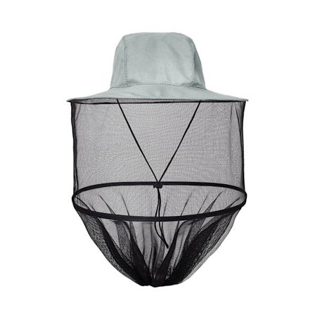 Udendørs fiskerihat uden insekter myg hat åndbar anti-bi net garn hat