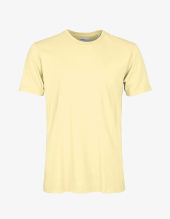 Classic Organic Tee - Soft Yellow - 2XL