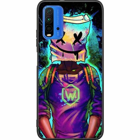 Xiaomi Redmi 9t Svart Skal Fortnite Marshmello