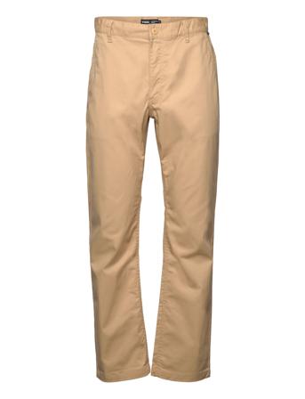Mn Authentic Chino Relaxed Pant Chinos Bukser Beige VANS*Betinget Tilbud