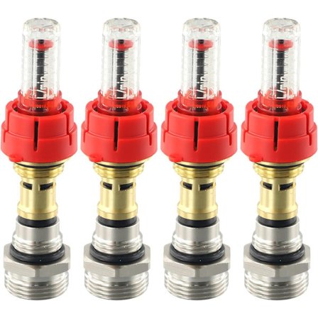 PCS Golvvärmefördelare Flödesmätare, DN25 Flödesregulator, Flödeshastigheter 0-5 L/min