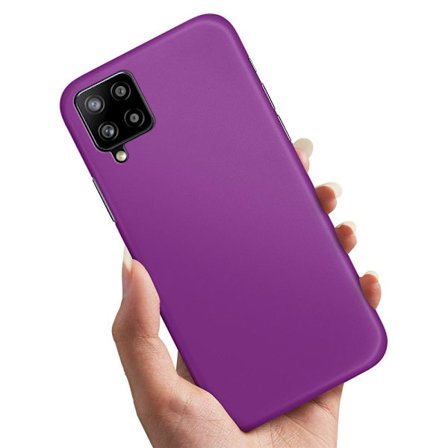 Kuoret / Suojakuoret Samsung Galaxy A12 - Violetti