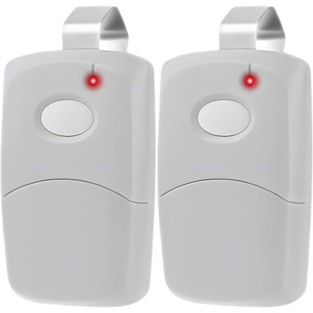 2X Garagedøråbner Fjernbetjening til Linear Multi-Code 3089 308911 MCS308911, 10 Dip Switch Portåbner Fjernbetjening 300MHz, Garag