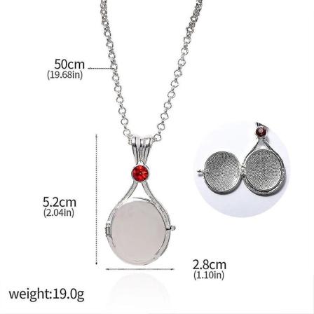 Trendigt öppningsbart och stängbart halsband med sjöjungfruhänge, kreativt H2o-skal, smycken för kvinnor, cosplay-rekvisita, dekoration G N01035-02