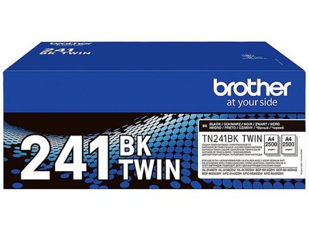 Brother Toner TN241BK 2x2,5K svart 2/fp - Lyreco - Toner och bläck - Tonerkassetter - Toner Brother