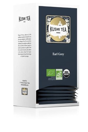 KUSMI Te Eko Earl Grey 25/fp - Lyreco - Kök och servering - Kaffe och te - Te