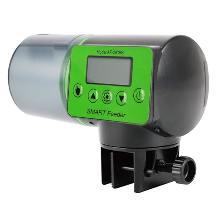 Fisketank Automatisk Mater Automatisk Timing Automatisk Mater Akvarium Gullfisk Mater Stor Kapasitet Fisk Mater (FMY)