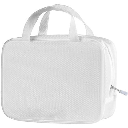 Organizer Toiletry Bag Travel Cosmetic Case Minimalist, Waterproof Portable Makeup Hanging Wash