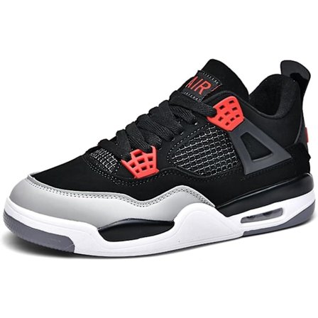Men's Air 4 Retro Klassiska skateskor Fitness Basket Casual Arbete Löpning Promenad Zapatos A4blue_SSDLV