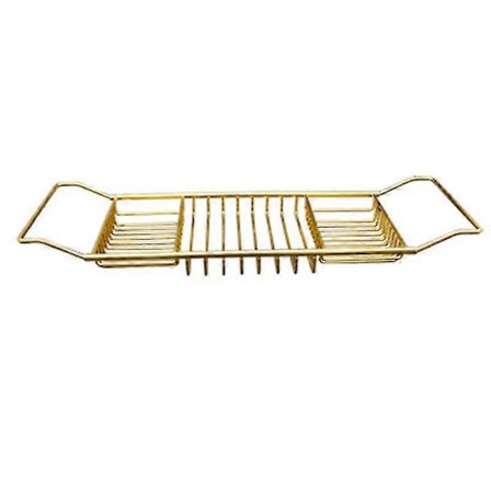 Badkarställ Multifunktionell Teleskopisk Halkskydd Hylla Badrum Badkarställ Mobiltelefon Ho