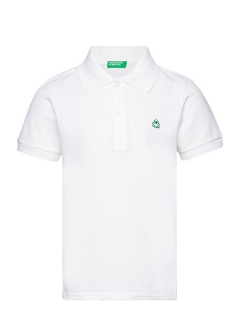 United Colors of Benetton H/S Polo Shirt - White - 104