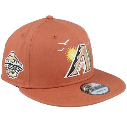 New Era - Arizona Diamondbacks MLB Summer Icon 9FIFTY Terracotta Snapback Snapback Brown Cap - MLB @ Hatstore