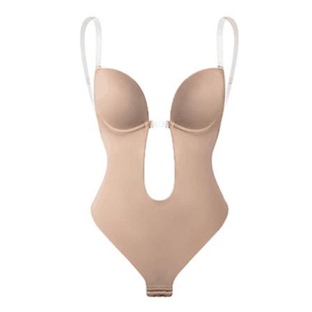 Kvinnors Rygglösa Shapewear För Festklänning Osynlig Bh