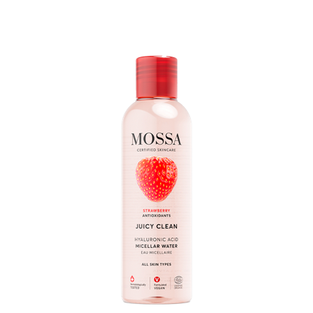 MOSSA Juicy Clean Micellärt Ansiktsvatten 200 ml