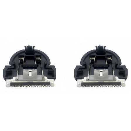 2 STK Hårtrimmerblad Hårklipper Udskiftningshoved til Philips QC5130 QC5115 QC5120 QC5125 51350
