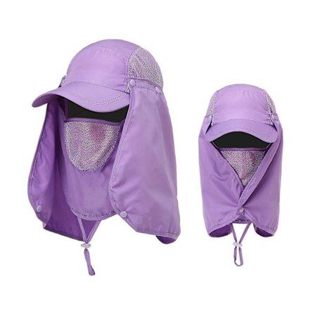 Mænd Kvinder Legionær Solhat Hals Hals Flap Dække UV Beskyttelse