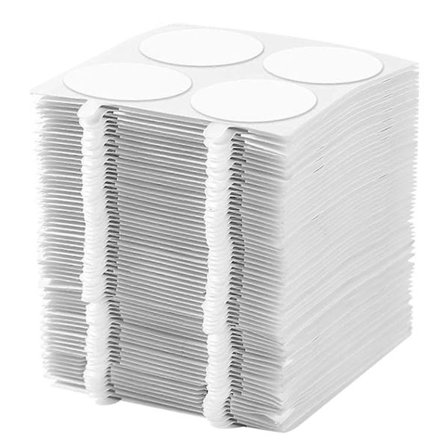 100 stk. Klæbende prikker Klæbrig klar tape prikker klistermærke Vandtæt stærk klæbeevne dobbeltsidet aftagelige klæbende prikker