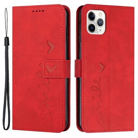 IPhone 12 Pro Max fodral - Hjärtformat Rött