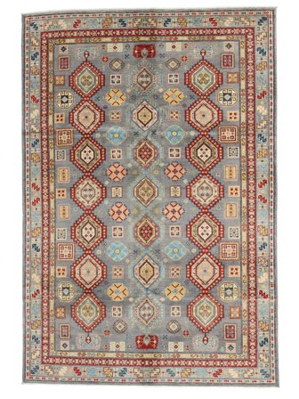 Tkany Ręcznie Kazak Fine Dywan 190X271 Wełniany