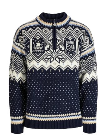 Vm Trondheim Masc. Sweater Navy Dale Of Norway