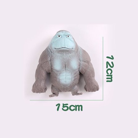 Gorilla Elastisk Svamp Blød Abe Gorilla Dekompression Legetøj Udluftningsdukke