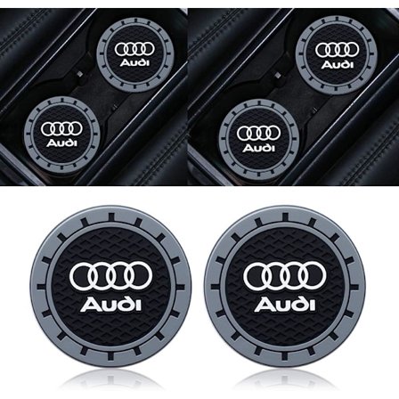 Bilmugghållare Underlägg för Audi A1 A3 RS3 A4 A5 A6 A7 RS7 A8 Q3 Q5 Q7 R8 Serie, Halkfri Underlägg C