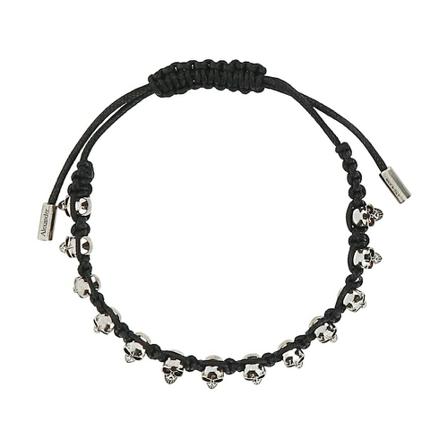 Alexander McQueen Bracelet svart, Herr Armband, Herr, Storlek: ONE SIZE
