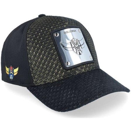 Capslab - Svart trucker Keps - Goldorak Black/Brown A-Frame Trucker @ Hatstore