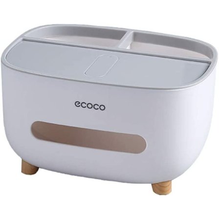 Serviettboks, PVC-serviettboks, Multifunksjonsboks, Penneholder,