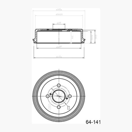Biltema - BREMSETROMLE TOYOTA