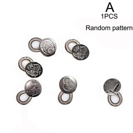 1 St 20 Mm Jeansförlängningsspänne Spikfri Avtagbar Metallrumpa