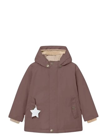 MINI A TURE Matwally Fleece Lined Winter Jacket. Grs - Purple - 86