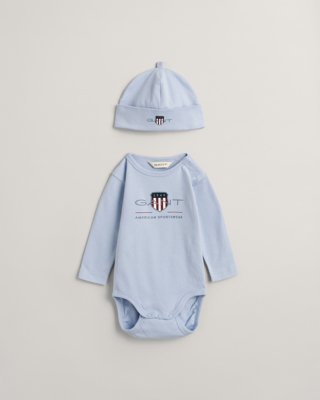 GANT - Baby Archive Shield body & lue muted blue