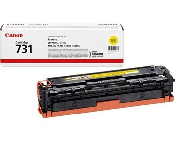 Canon CRG 731 Y - Laser tonerkassett: Canon CRG 731 Gul