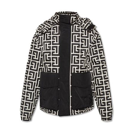 Balmain - Vinterjackor - Svart - Herr - Storlek: 2xl, Herr, Storlek: 2XL