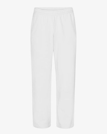 Organic Straight Leg Sweatpants - Optical White