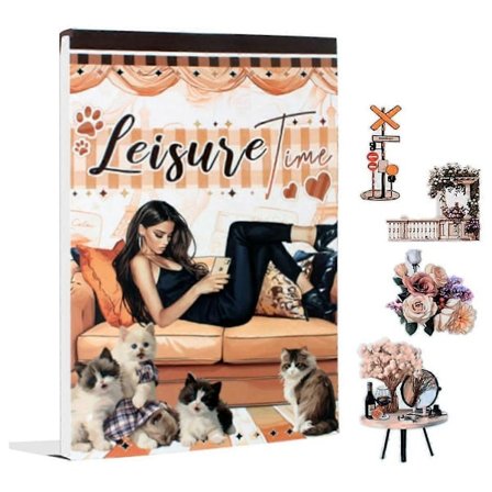 Journal Klistremerkebok for Junk Journaling-utstyr, 20 Forhåndskuttede PET, Washi Tape og Håndverkspapirklistremerker