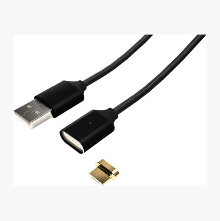 USB-kabel med magnetisk anslutning 1 m - Biltema