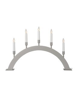 Adventsljusstake Vind av trä Beige - Jul - Star Trading