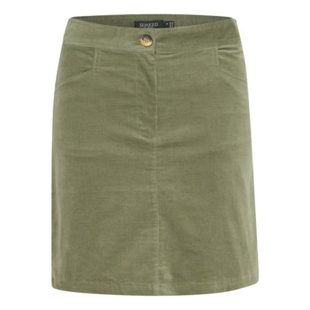 Soaked in Luxury SLJohanne Rok , Groen , Dames , Maat: L Korte rokken