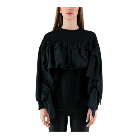 RED Valentino, Shirts Czarny, Kobieta, Rozmiar: M