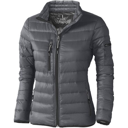 Elevate Womens/Ladies Scotia Light Down Jacket L Steel Grey
