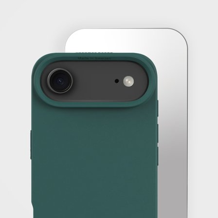 Umweltfreundliche Handyhülle Schwarz & Displayschutzfolie | agood, iPhone Air