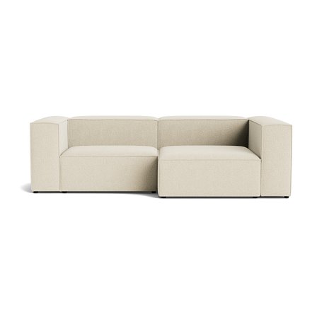 Lissabon Chaiselongue-Sofa, rechts | 260 cm, Nordic Beige, modernes Design, einfarbiges Muster, bequemer Sitzkomfort, hochwertige Qualität.