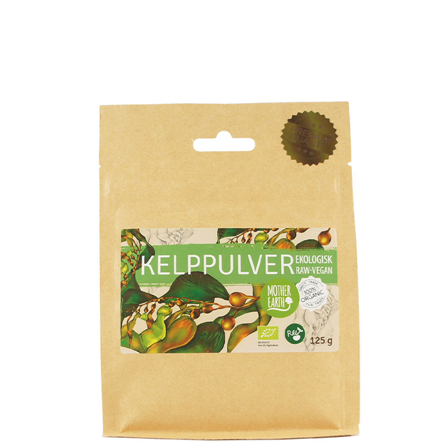 Mother Earth Kelppulver Raw Økologisk 125 g