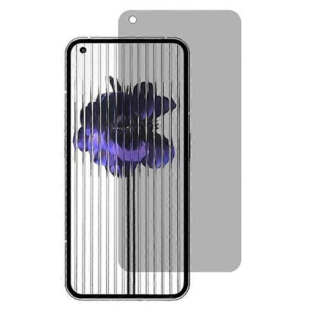 Nyt kompatibelt med Nothing Phone (1) 5G Privacy Screen Protector hærdet glasfilm fuld dækning beskyttelse