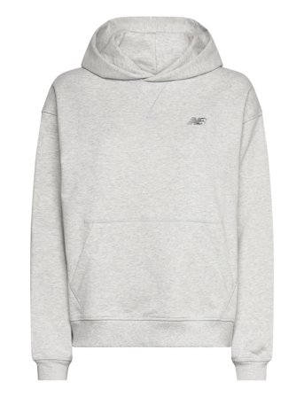 New Balance Athletics French Terry Hoodie - Grey - L